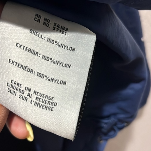 Levi’s Windbreaker Jacket Men’s S 1/2 Zip Pullover Blue White Water Resistant - Picture 11 of 14